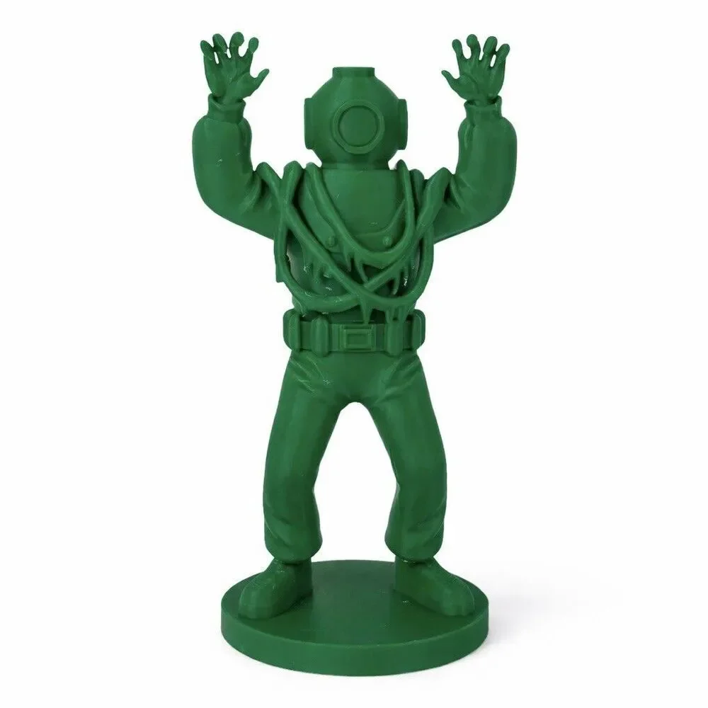 Captain Cutler Figure 7” Toy Statue Sculpture Scooby-Doo Heavy Sturdy Toy Figure